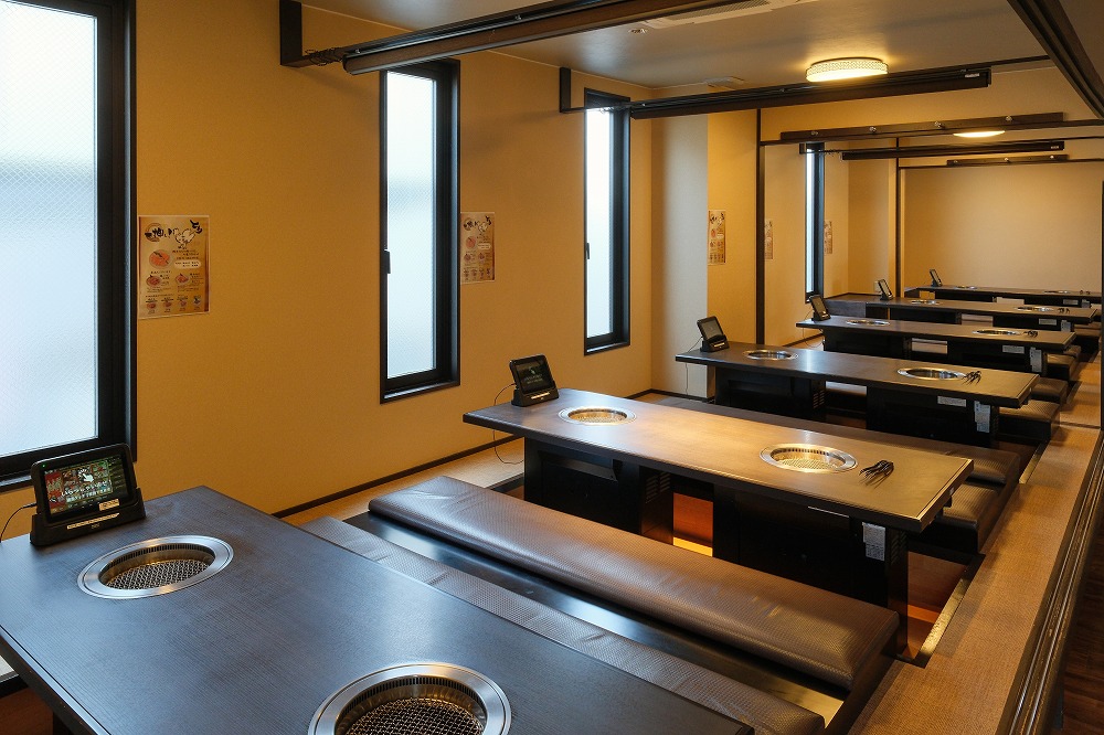 大人数が入れる掘りごたつ