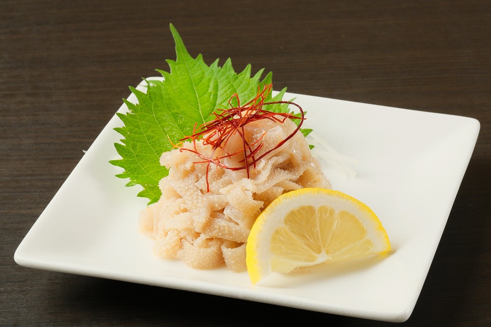 白センマイ刺し